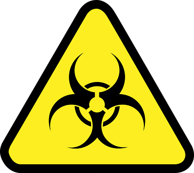 Industrial Safety, Biological - Biohazard Symbol (400x355)