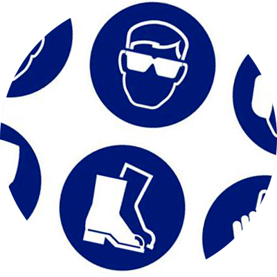 Safety Symbols - Decoration Vinyl Stickers Vinyl Notice Helmet Motorc (400x400)