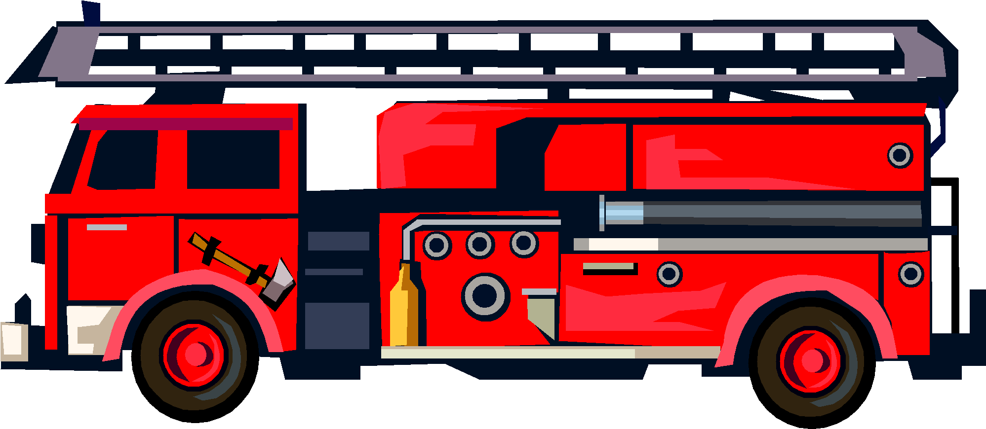 Fire Engine Clip Art, Find more high quality free transparent png clipart.....