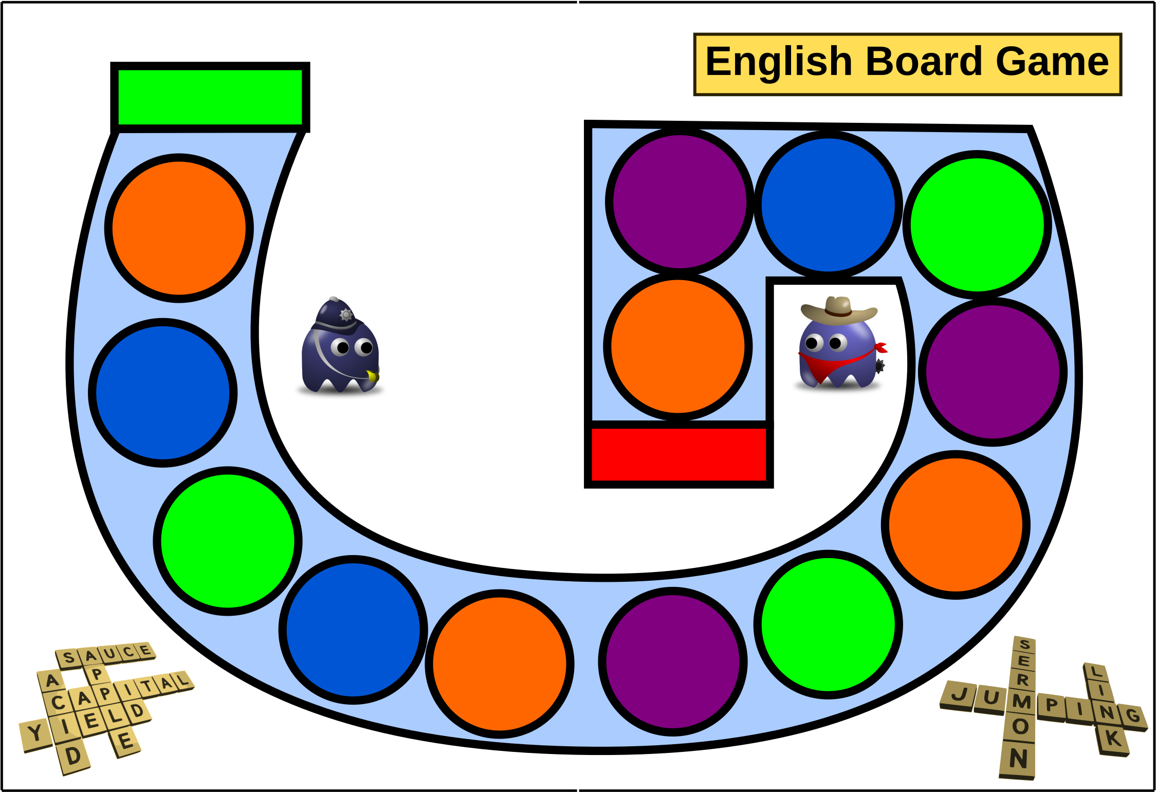 Clipart Game Board - Board Game Clip (2400x1697)