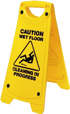 Australian Safety Signs - Slippery When Wet Sign Png (400x400)