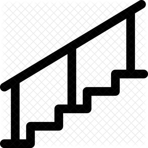 Stairs, Up, Down, Ladder, High, Climb Icon - Stair Up Down Symbol (512x512)