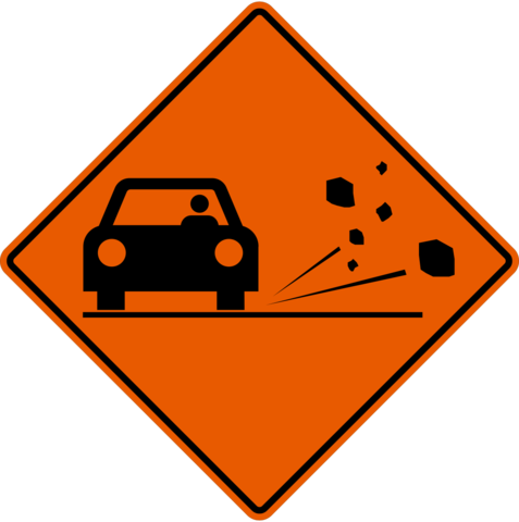 Mw-94 Flying Rocks Or Gravel - Adr Transport (477x480)