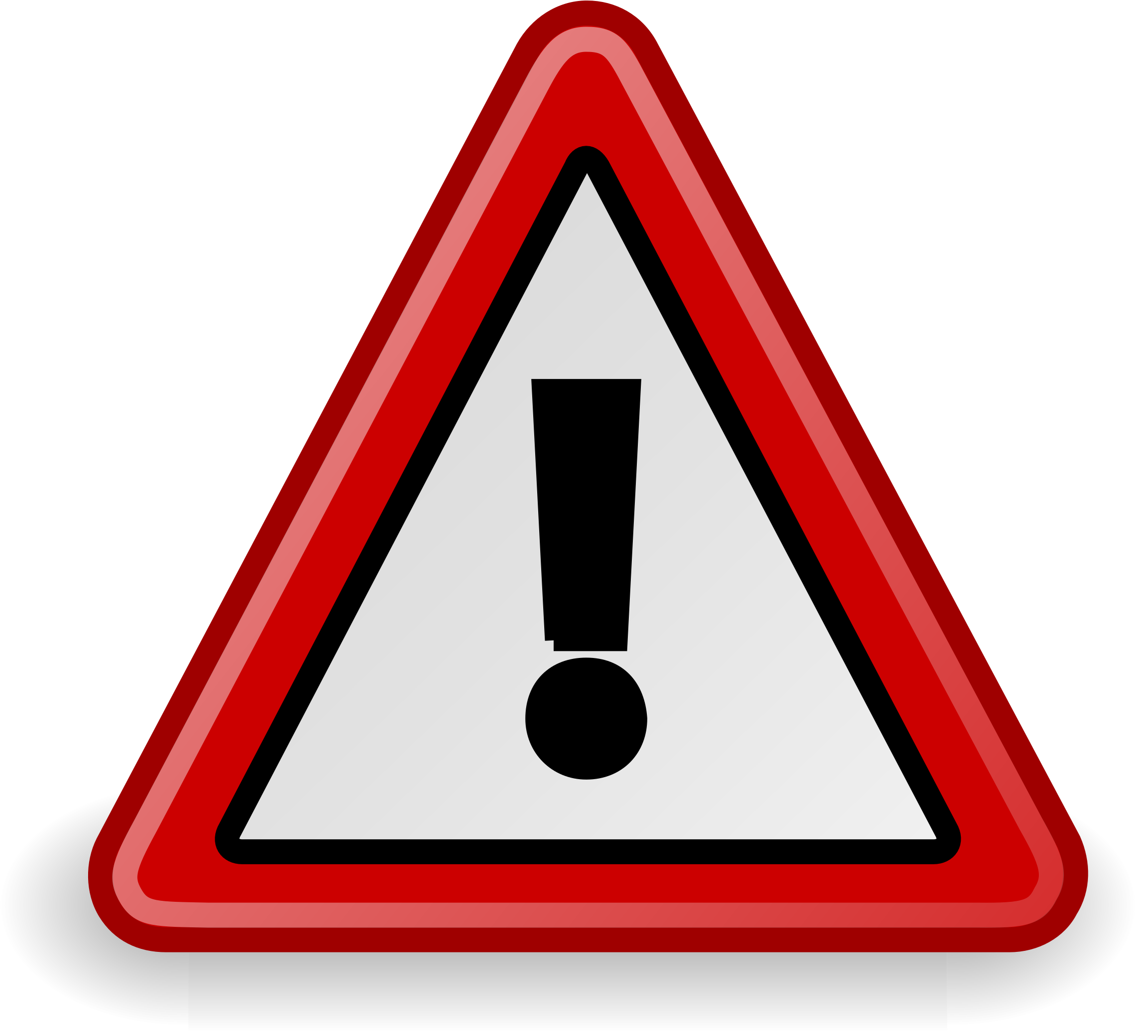 Tango Dialog Warning - Warning Sign (2400x2400)
