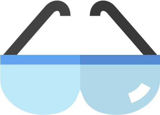 Safety Glasses Free Icon - Safety Glasses Icon (512x512)