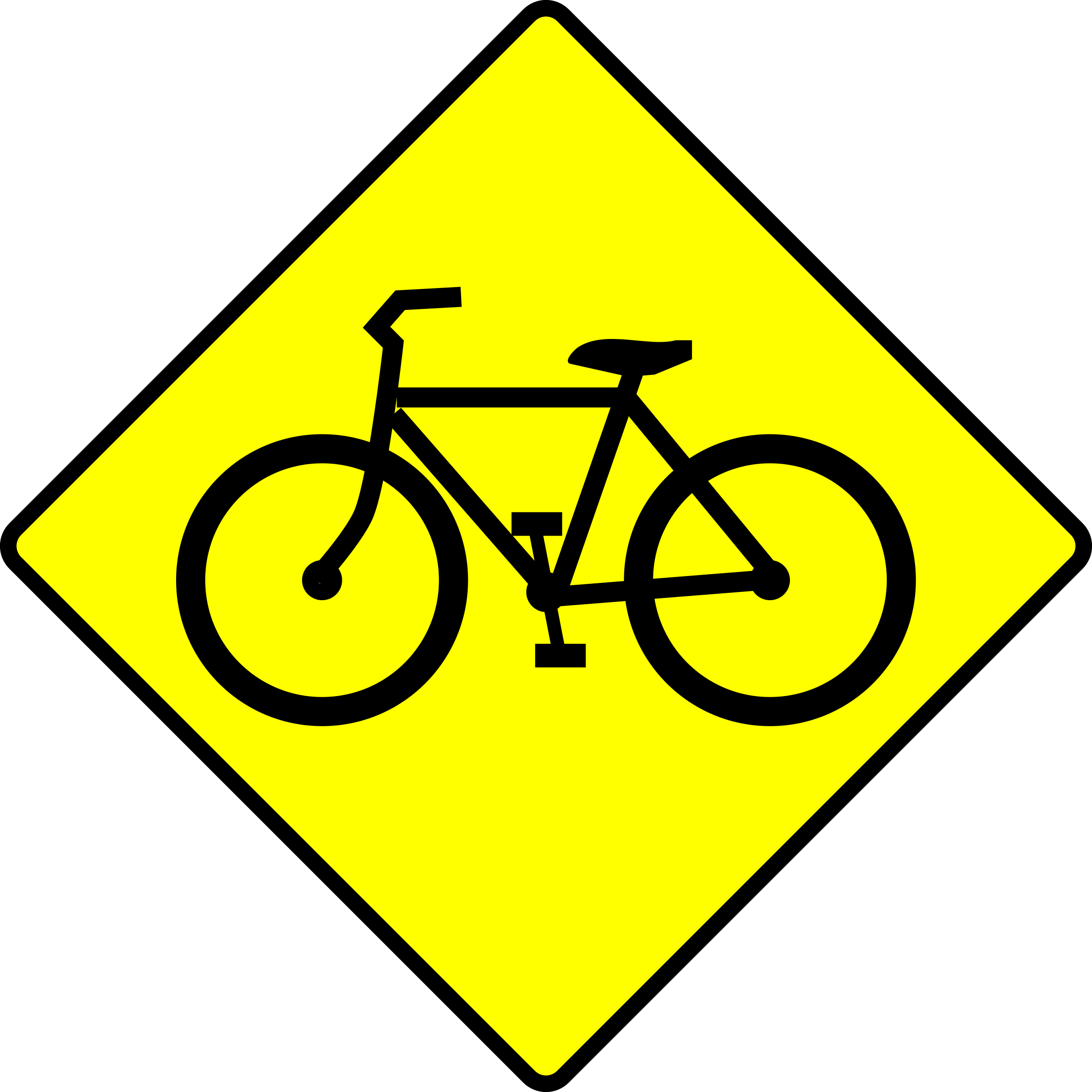Caution Pedestrian - Pedestrian Crossing Sign (2400x2400)