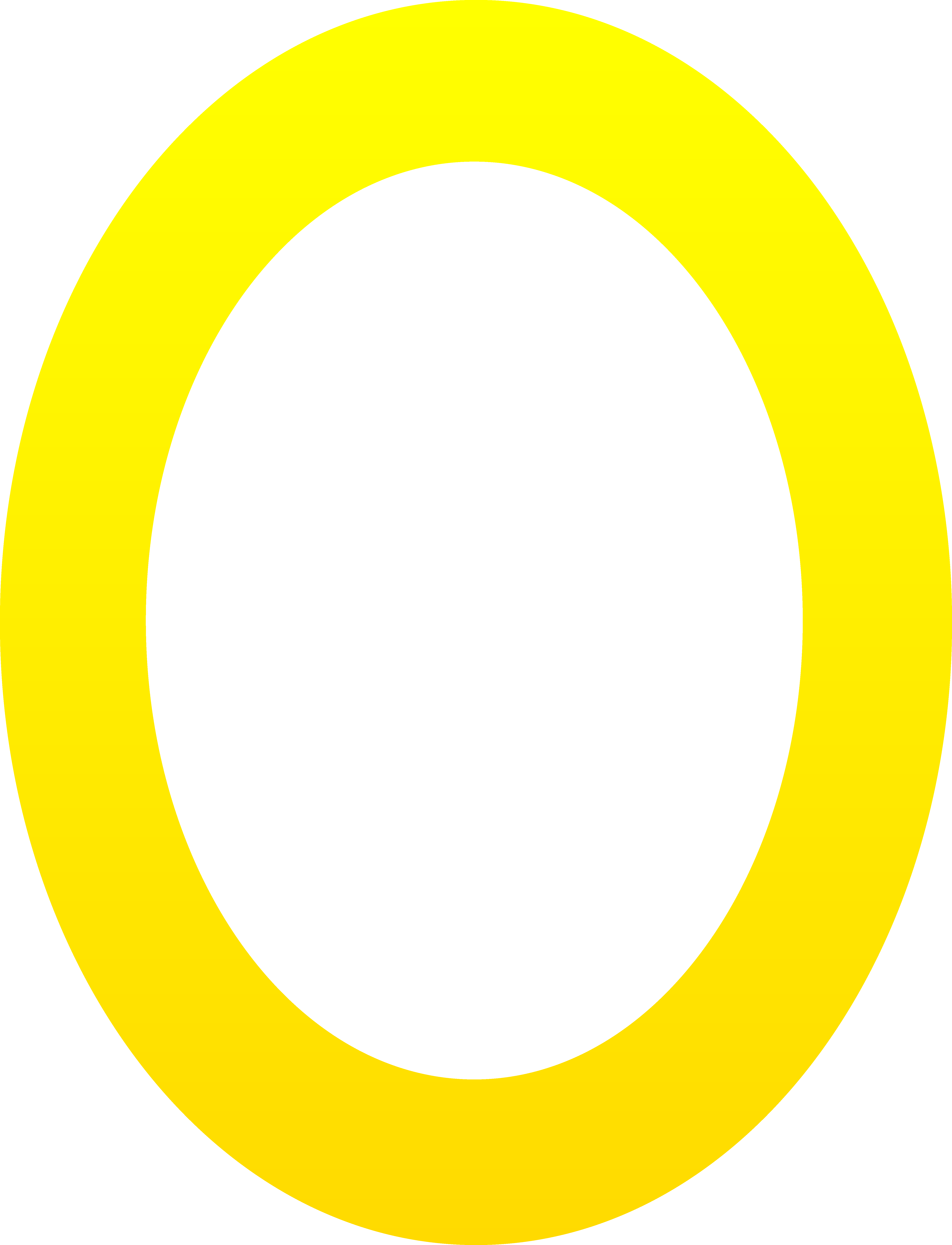 Letter O - Clipart Gif Letter O (5466x7151)