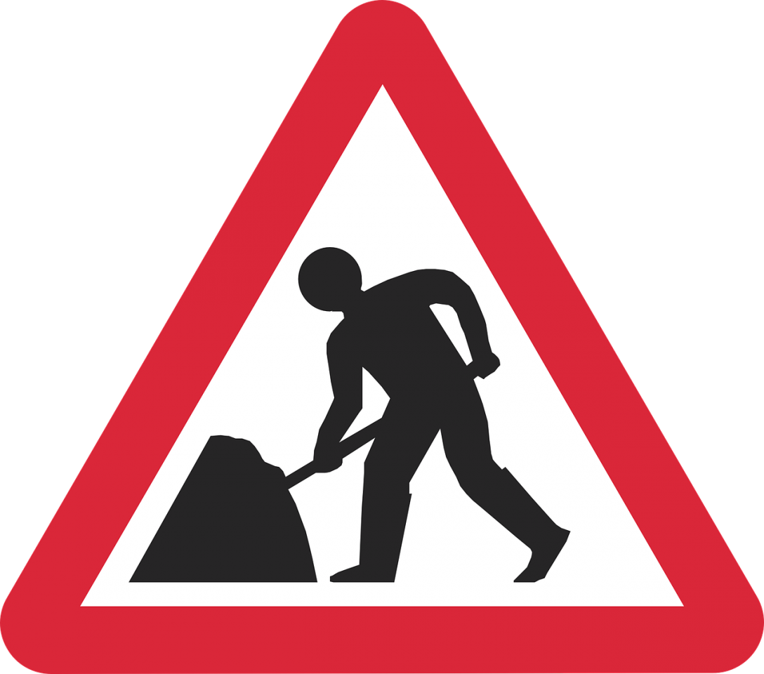 Warning Sign, Drive, Symbol, Car, Road, Information, - Waterloo, London (816x720)