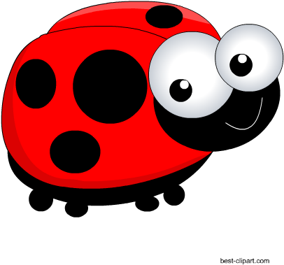 Free Ladybug Or Ladybird Clip Art - Clip Art (450x450)
