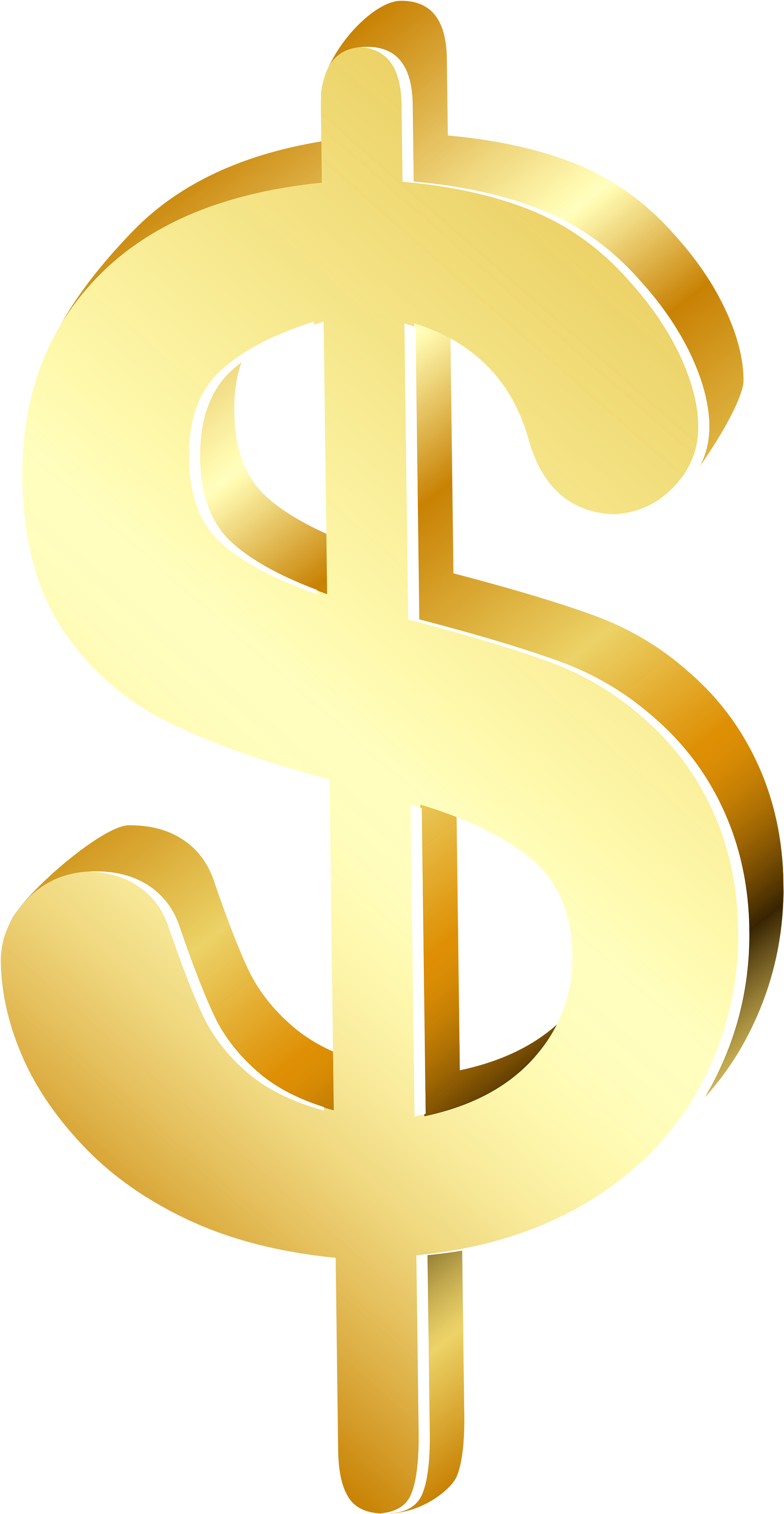 Dollar Sign Png Clipart - Fundraising (2073x4000)