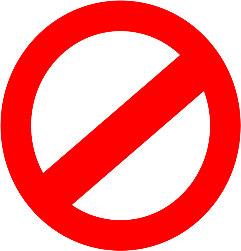 Similiar Forbidden Sign Clip Art Keywords - Portrait Of A Man (958x1105)