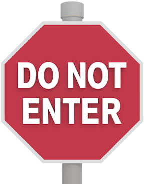 View All Images-1 - Not Enter Sign (580x387)