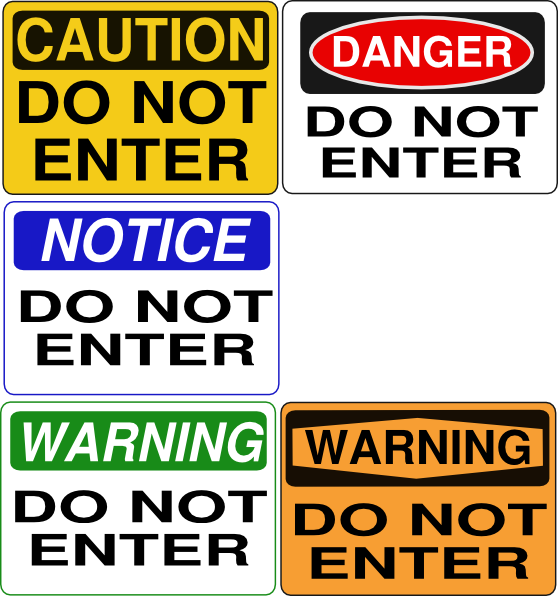 Signs Clip Art At Clker - Politically Incorrect Tile Coaster (558x596)