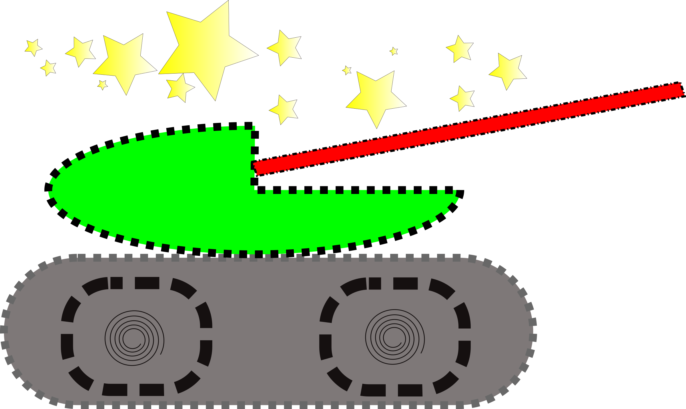 Yellow, Do Not Enter - Clip Art (2400x1434)
