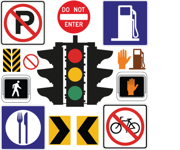 530 Street Signs And Icons - Oneclickstickers Decals Decal Square Sign No Parking (648x539)