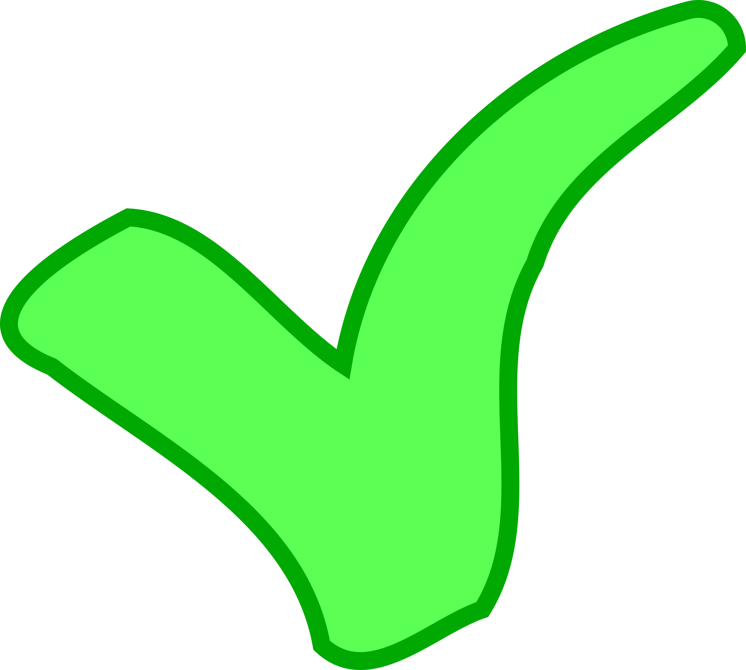 Clipart - Success Symbol (2400x2157)