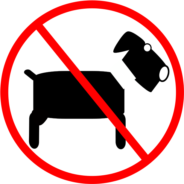 No Pets, No Animals - Basketball Clipart Black And White (2400x1855)