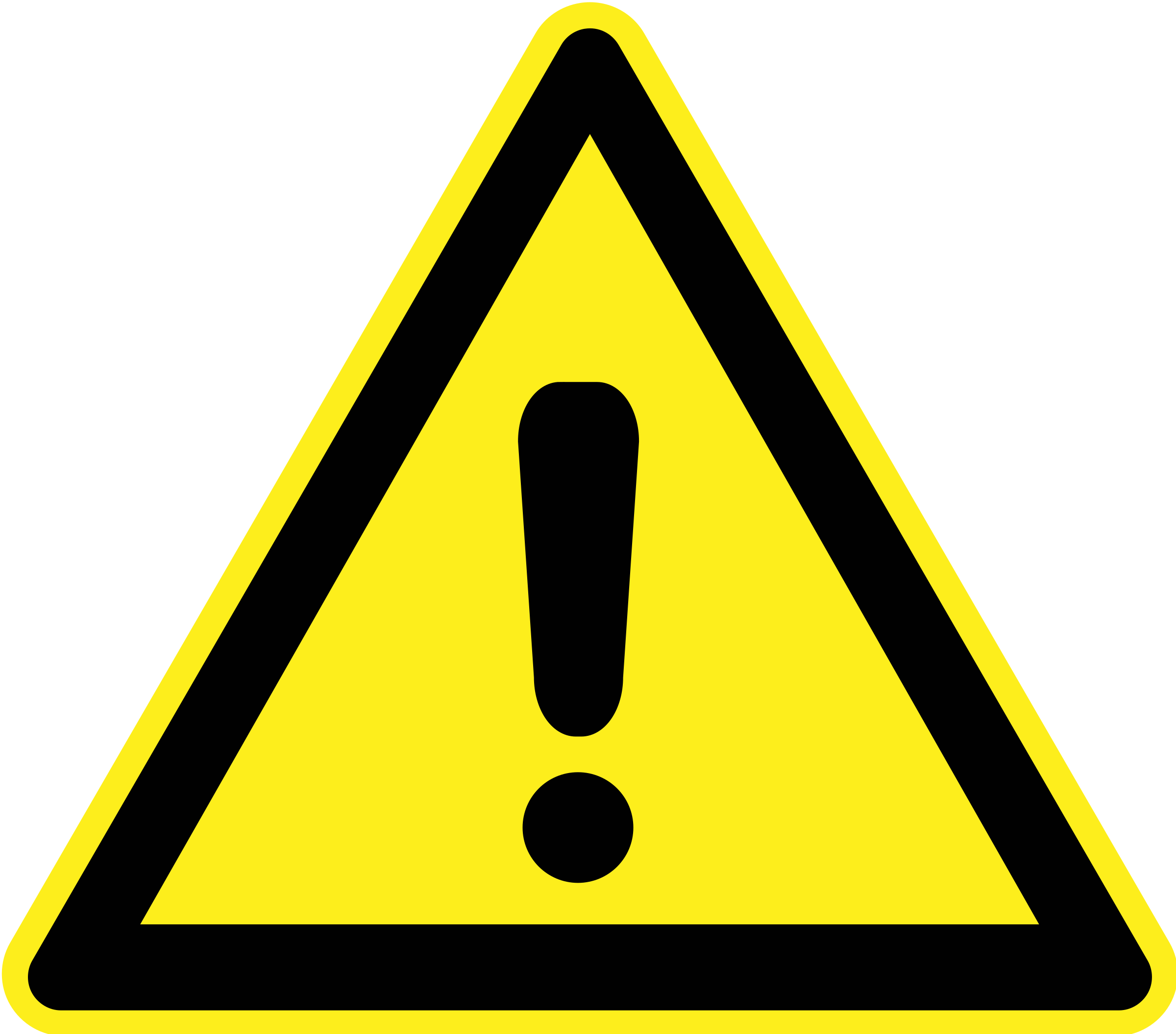 Big Image - Electricity Warning Sign Png (2400x2112)