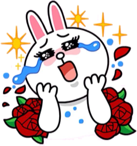 Japan Has Always Been My Dream Destination, So Finally - Line Sticker Png (612x640)
