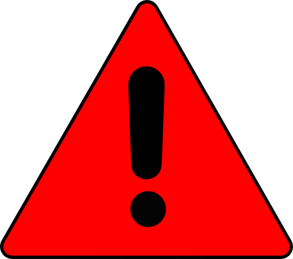 Warning Triangle Clip Art At Clker - Iraqi Republican Guard Symbol (600x529)