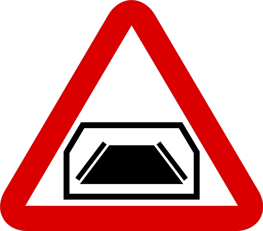 Singapore Road Signs - Tunnel Road Sign (875x768)