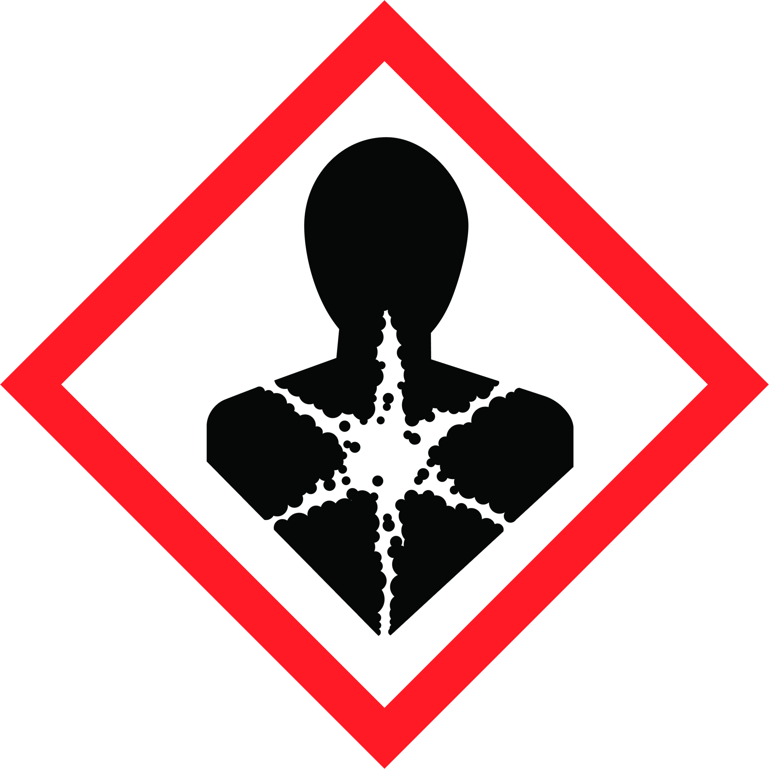 Toxic Cat - 1 - - Health Hazard Ghs (3000x3000)