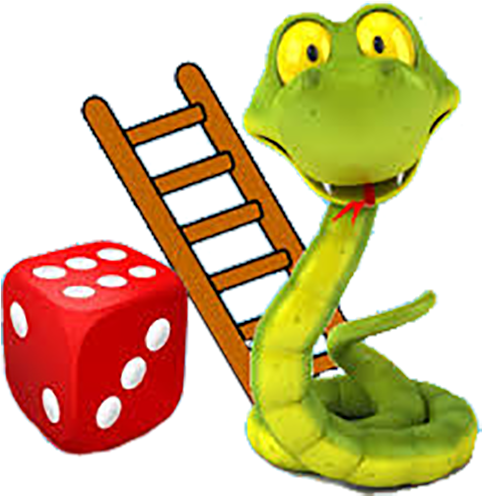 Snake Ladder - Cartoon Snake (512x512)