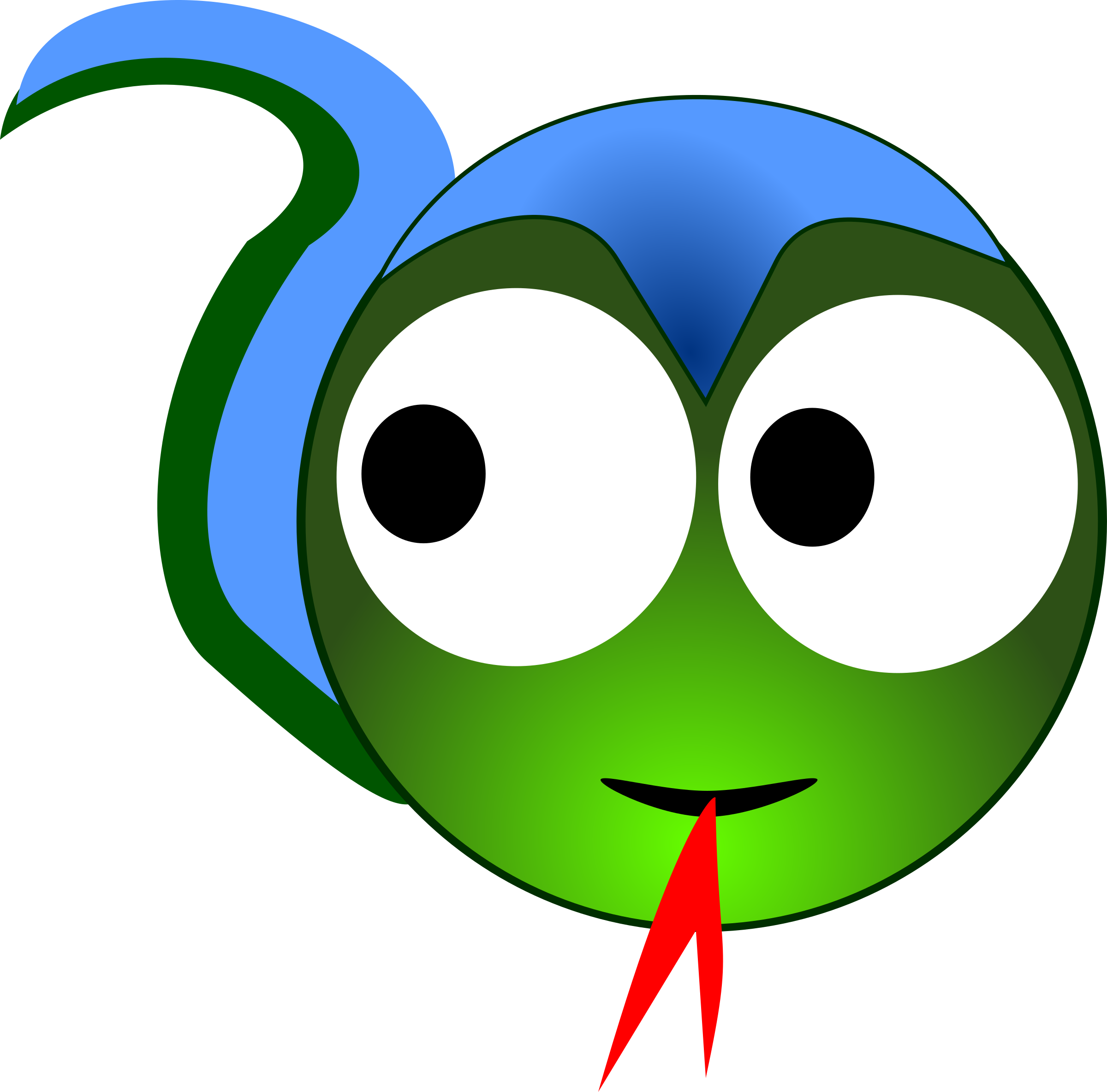 Chinese Zodiac Snake By Dimalique Clipart - Cute Snake Head Clipart (2400x2368)