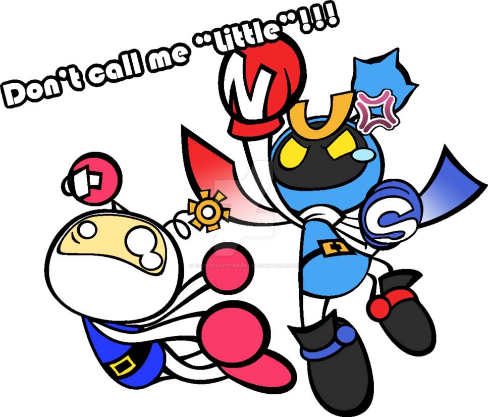 Do Not Call Me Little By Caitlinthestargirl - Magnet Bomber Super Bomberman R (967x826)