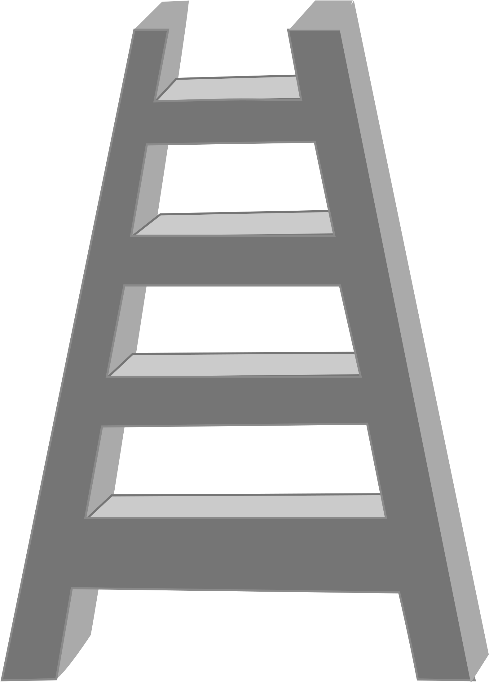 Clipart - Ladder Clip Art (1788x2400)