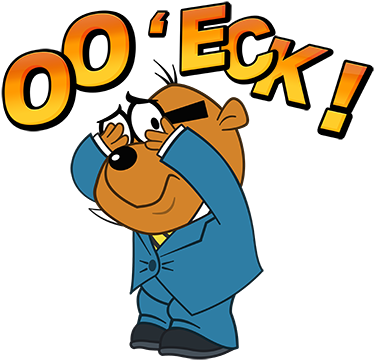 Danger Mouse Stickers Messages Sticker-2 - Sticker (408x408)