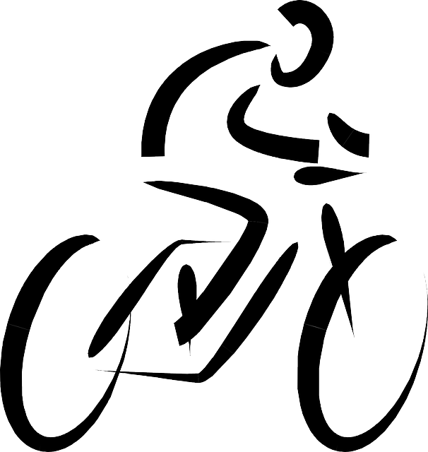 Cycles Symbol, Cartoon, Bikes, Transportation, Cycle, - Fahrradfahrer Clipart (606x640)