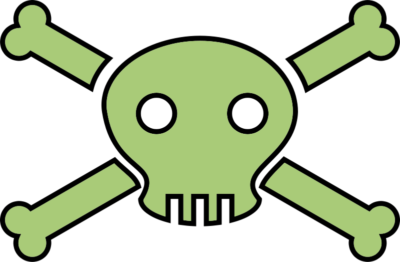 And Green - - Piratenflagge Vorlage (800x523)