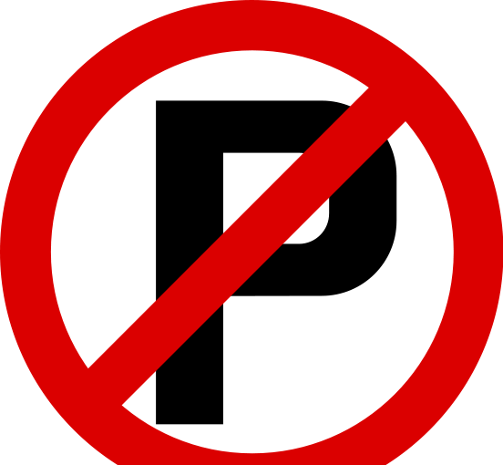 Not Only Is Access And Egress To Their Own Homes Denied, - No Parking Street Signs (552x510)