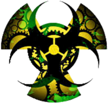 Radioactive Clipart Transparent - Biohazard Radiation Symbol (420x420)