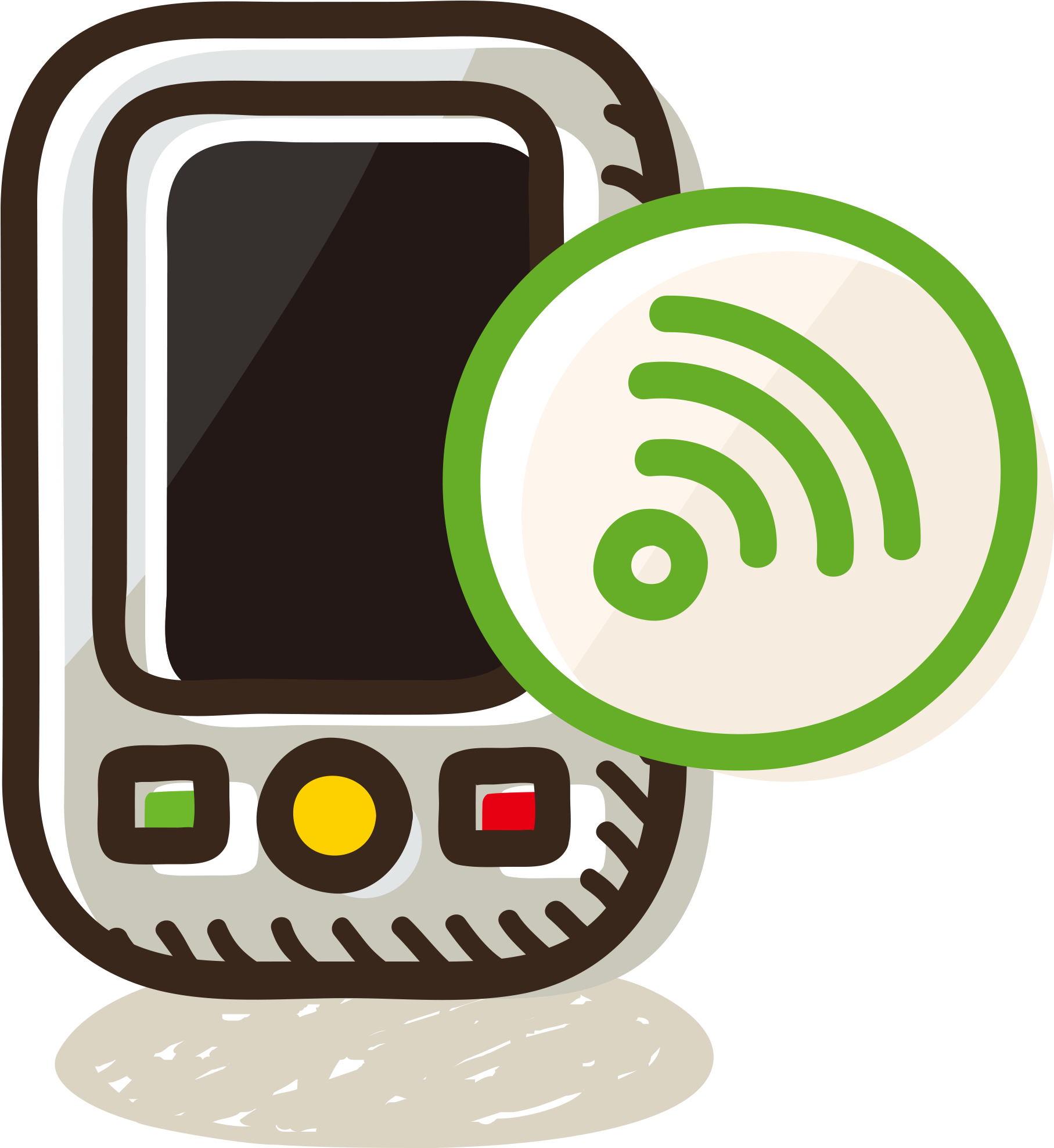 Mobile Phone Download Icon - Iphone (2169x2169)