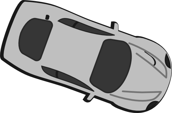 Car - Top View - 340 - Car Top View (600x396)