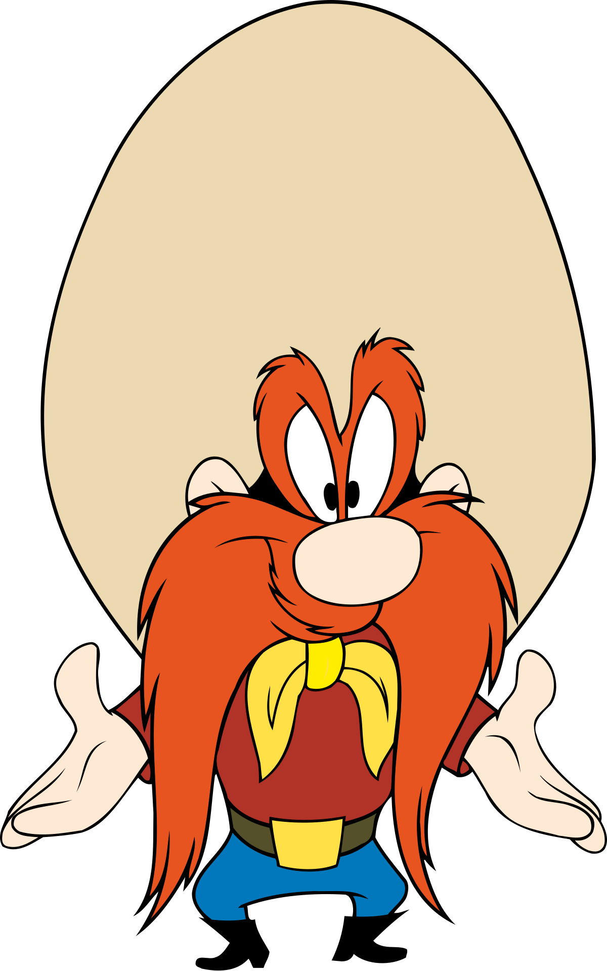 Charming Yosemite Sam Clip Art Medium Size - Looney Tunes Yosemite Sam (1200x1920)