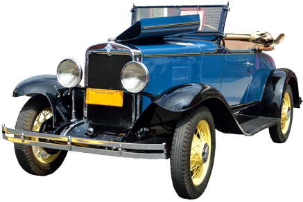 Pin Car Show Clip Art - Vintage Car Transparent Background (472x345)