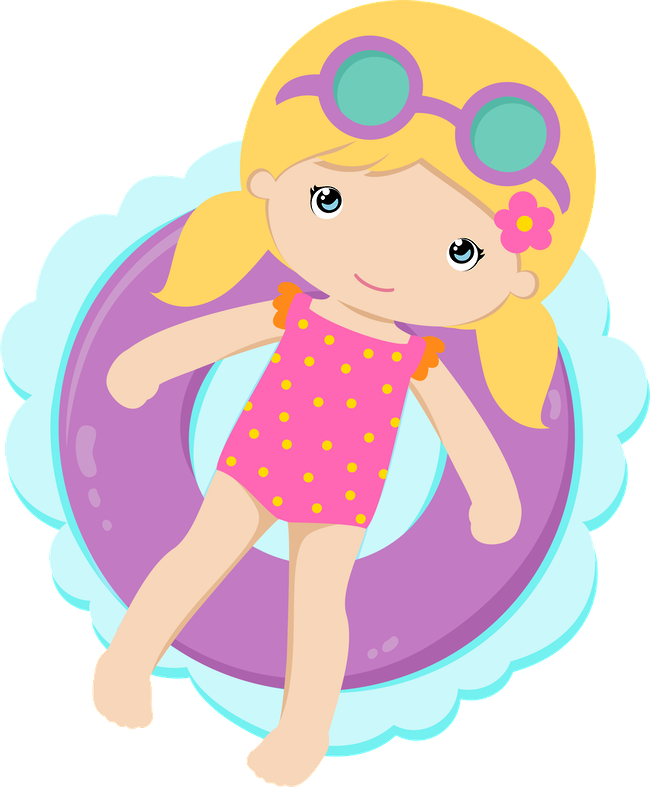 Album Archive - Grafos Clipart Pool Party (650x787)
