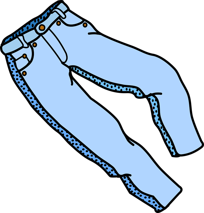Hose Clipart Collection - Trousers Clipart (691x720)