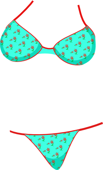 Free Vector Bikini Clip Art - Free Vector Bikini Clip Art (486x800)