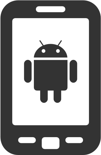 Icon Vector Cell Phone - Android Phone Icon Png (512x512)
