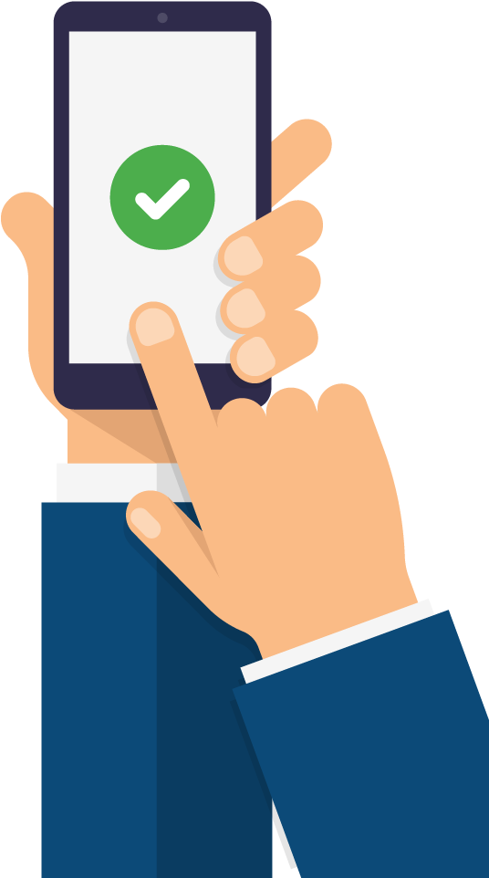 Hands Holding Up Phone In Suit2 01 - Holding Phone Png Clipart (560x1043)