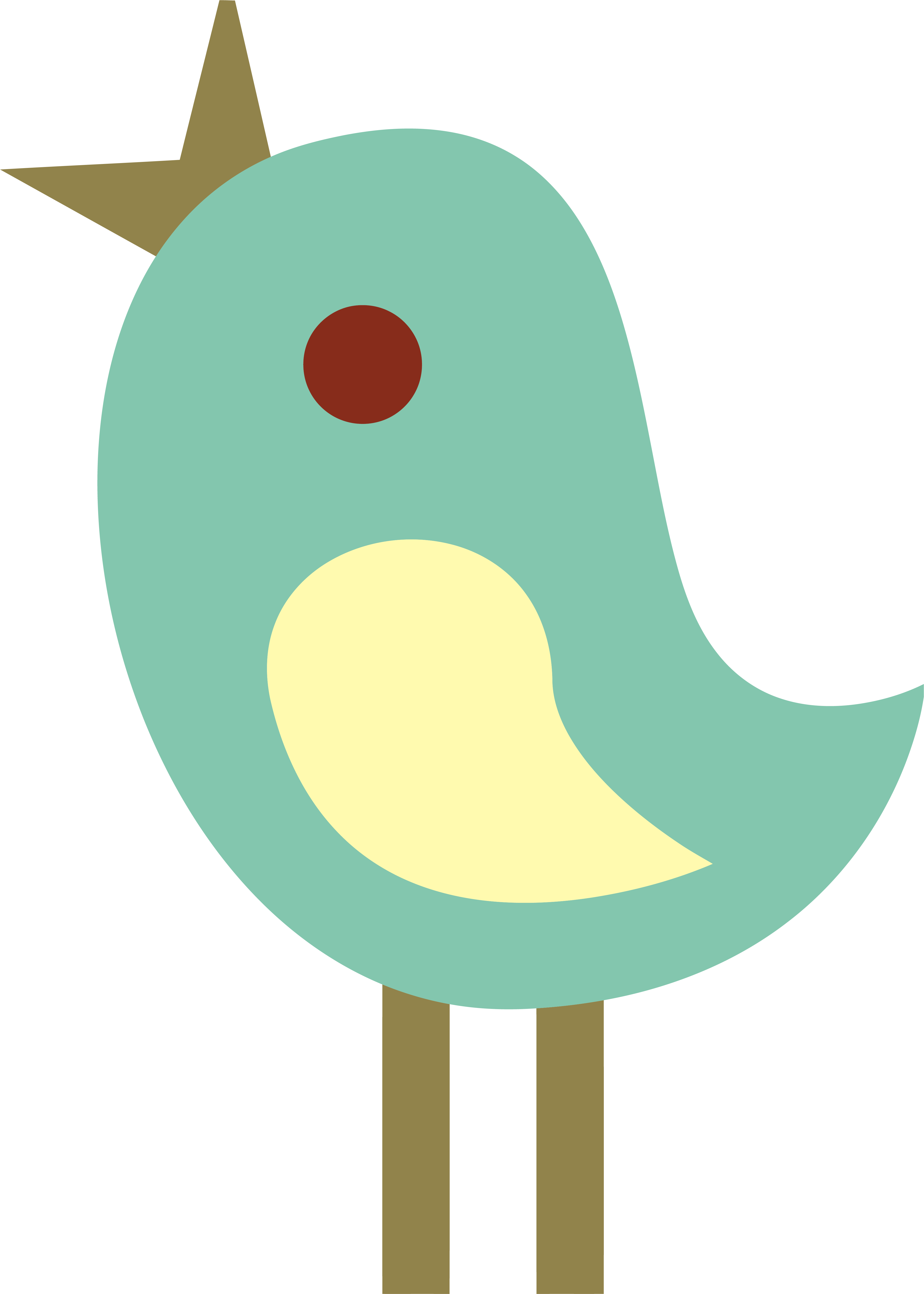 Revidevi Bird Clipart Png - Cute Bird Clipart Png (3991x5587)