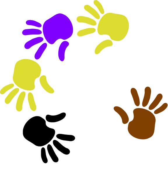 Circle Of Hands Svg Clip Arts 576 X 595 Px - Clipart School Png Hd (576x595)