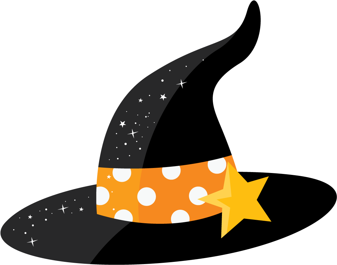 Zwd Witch Accessories-14 - Halloween Witch Hat Clip Art (1148x1008)
