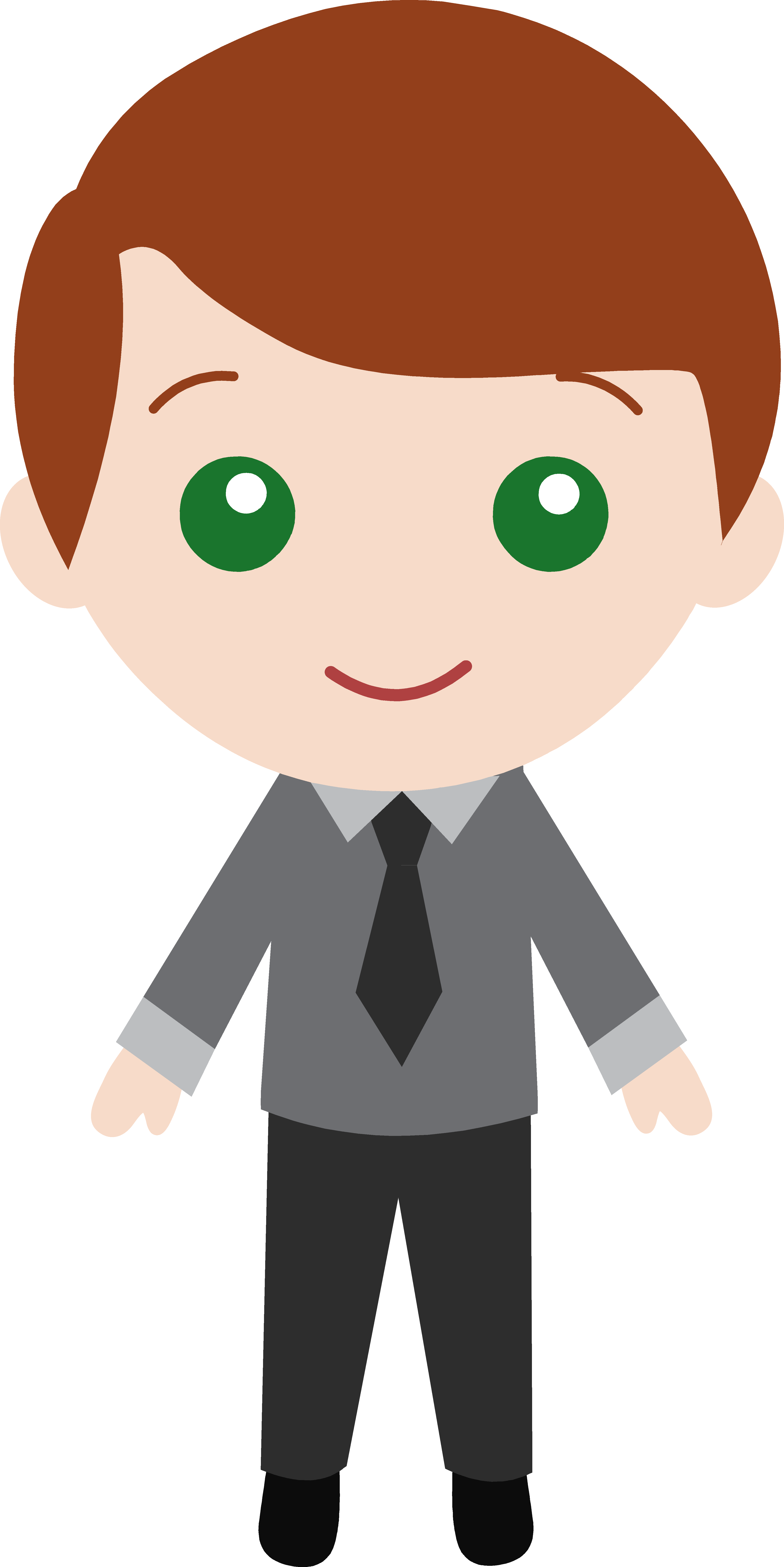 Free Person Clipart Best People Clip Art ⋆ Clipartview - Brown Hair Boy Cartoon (4006x8004)