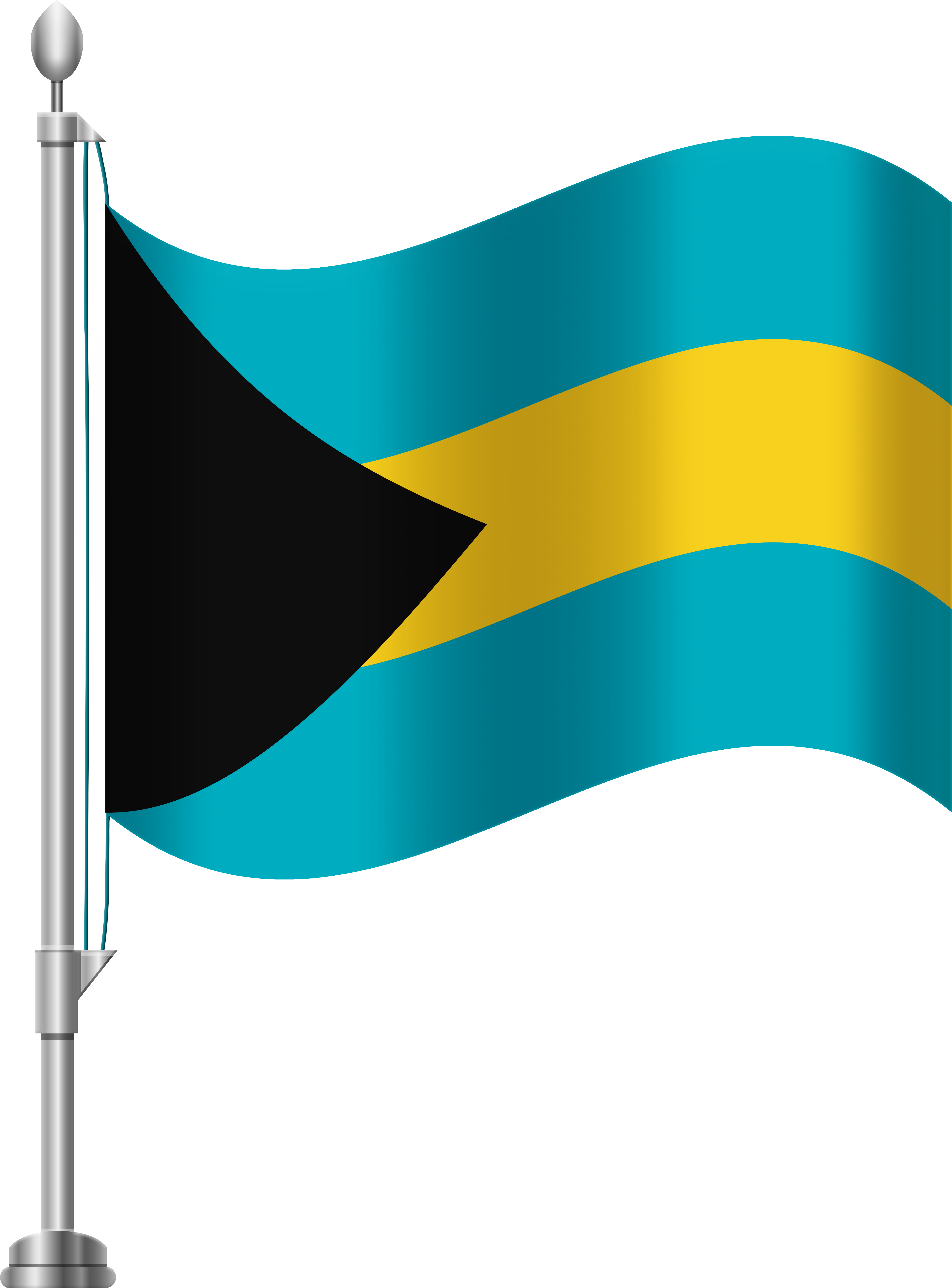 Bahamas Flag Png Clip Art - Bahamas Flag Png Clip Art (6141x8000)