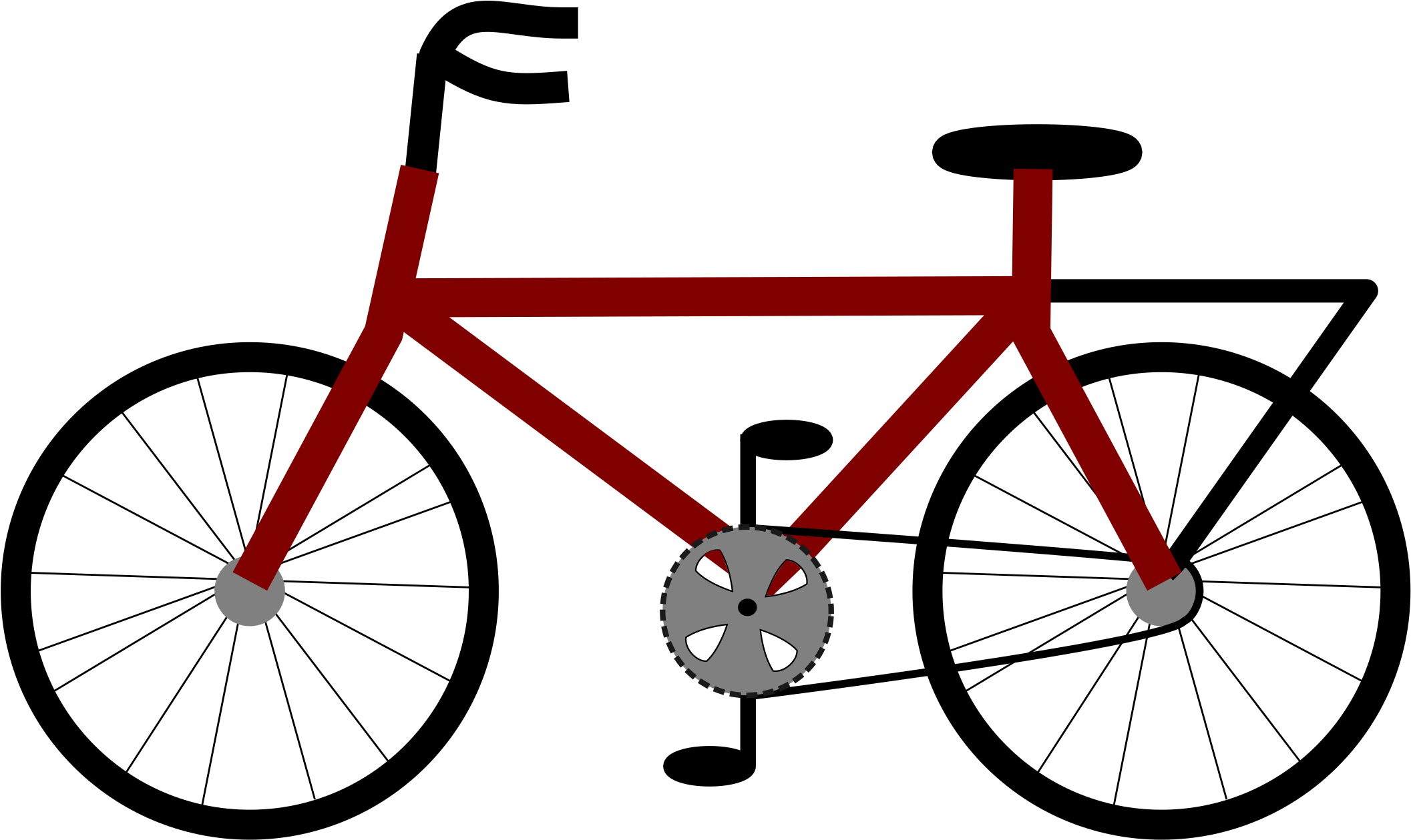 Bicycle Png Images - Really Like You Greeting Cards (2400x3394)